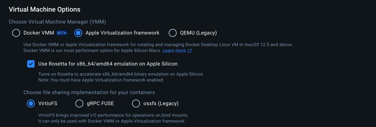 Ускорение работы Desktop на Mac (Apple Silicon)